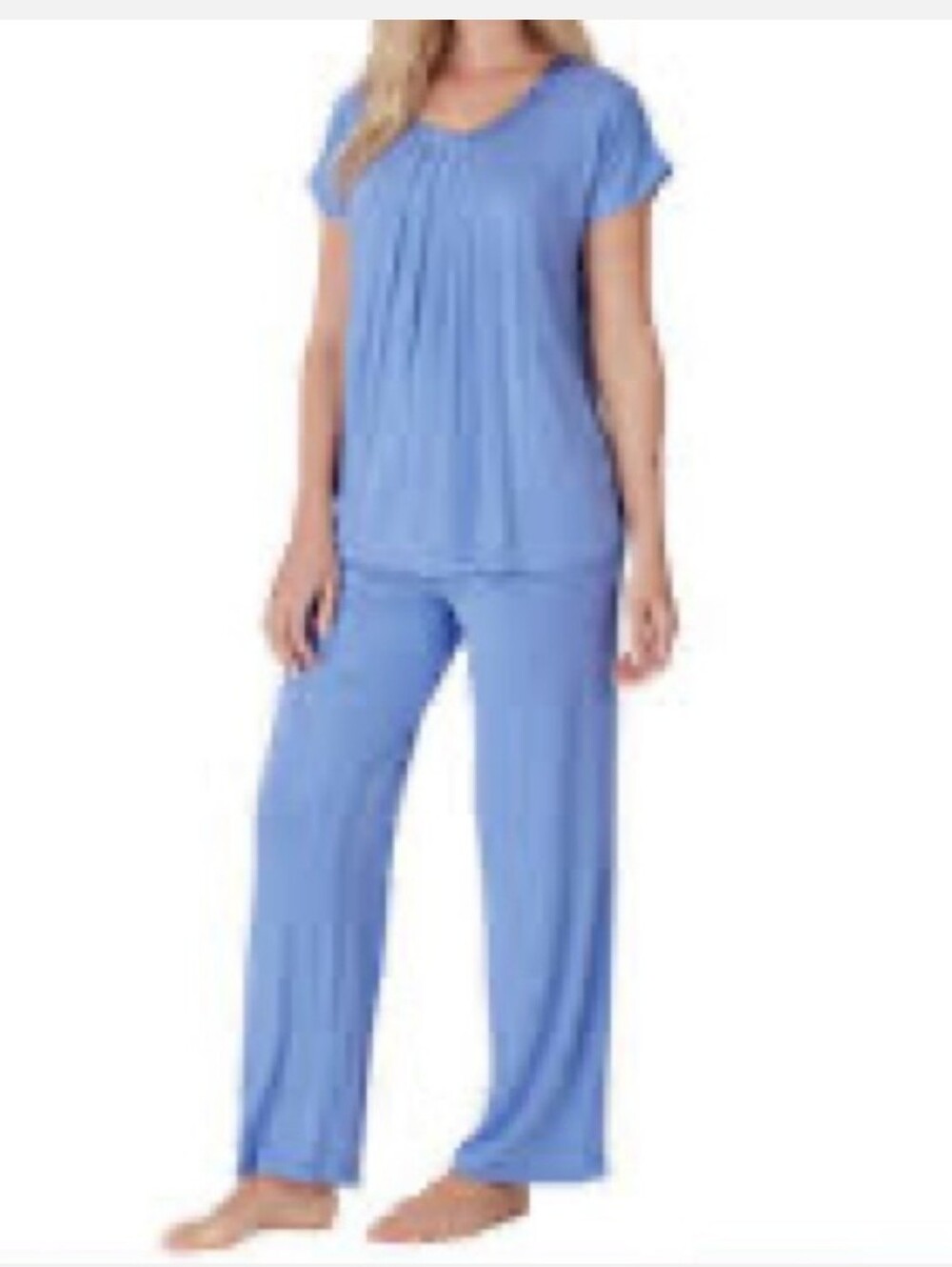 Midnight By Carole Hochman Modal Blue 2 Pc Set M